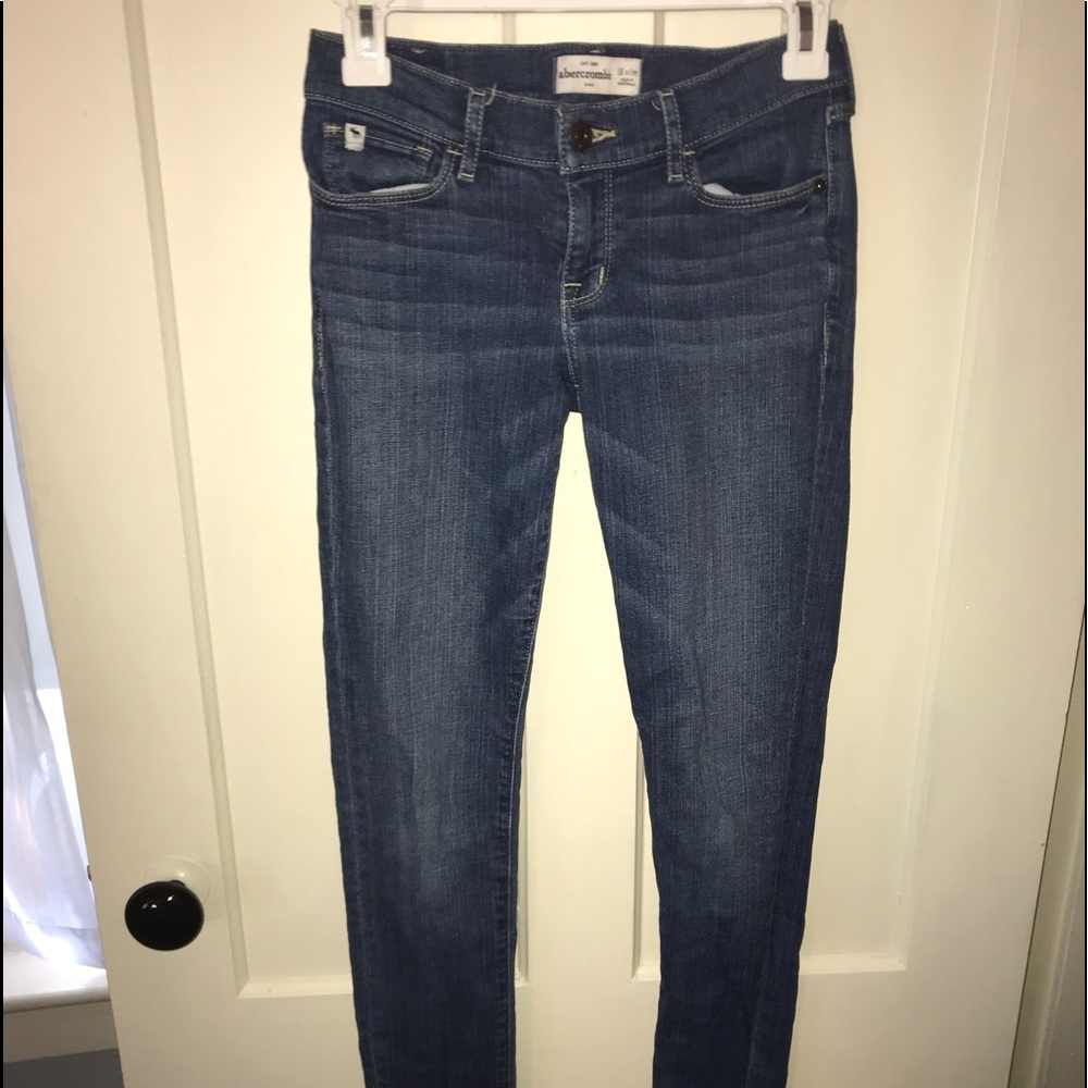 Long slim skinny jeans